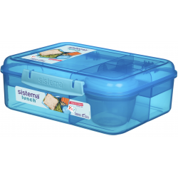 Pojemnik Bento Lunch To Go 1.65L cały niebieski